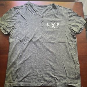Express Mens Henley T shirt size Large